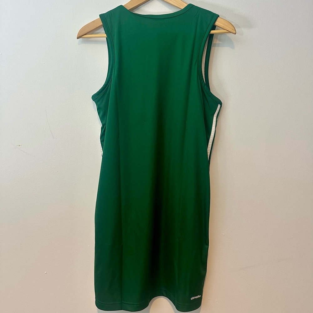 Adidas Forest Green Tank Top with White Accents - Picture 2 of 3